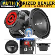 (2) MEMPHIS SRX1044 10" SUBS 400W DUAL 4-OHM CAR AUDIO SUBWOOFERS SPEAKERS NEW