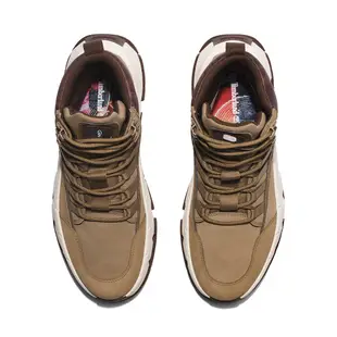 Timberland 男款米色磨砂革休閒靴|A5PJ4DR0