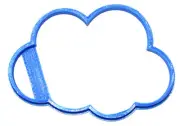 CLOUD CLOUDY RAIN WATER VAPOR WEATHER SPECIAL OCCASION COOKIE CUTTER USA PR835
