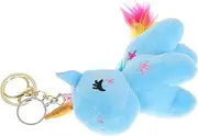 ELAYARD Plush Keychain for Backpack Adorable Stuffed Animal Pendant for Car Keys Handbags and Wallets Lightweight Soft Cozy Charm for Birthdays and Boys and Girls