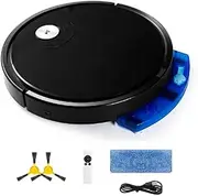 domoi 5-in-1 RS800 with Remote Control Super Quiet Smart Robot Vacuum Cleaner Wet&Dry Mopping Floor Home Appliance Black,A
