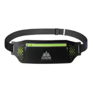 W923 Slim Running Waist Belt Jogging Bag Fanny Pack Marathon Gym Phone Holder Black Waist Packs & Bags