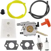 AISEN Carburetor for Stihl FS48 FS52 FS56 FS62 FS66 Trimmers Brushcutters WT-45 WT-45-1 WT-45A Air Filter