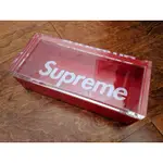 SUPREME ACRYLIC LUCITE BOX 壓克力 紅包 收納盒 置物盒