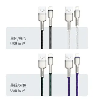 Baseus/倍思 蘋果apple Lightning快速充電線 iPhone傳輸線 USB 2.4A高速編織結實加厚