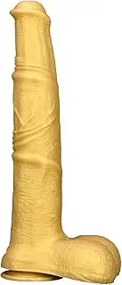 Extra Long 41cm Huge Silicone Anal Dildo Animal Penis Dildo Real Animal Monster Dildos Anal Plug Sex Toys For Women(Black Schwarz)