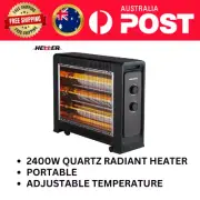 Heller 2400W Portable Electric Heater, Quartz Radiant Fan, Heating Assisted, AUS