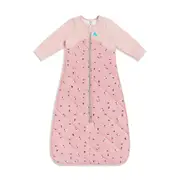 [Sleep Bag Long Sleeve] Rose Lamb's Best Friend •Quilted Organic Cotton/Filling 30% Merino Wool