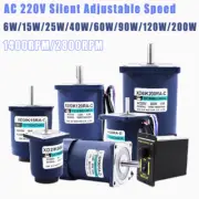 CW/CCW Adjustable Speed Mini AC 220V Speed Regulating Motor 1400/2800RPM New
