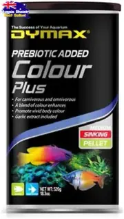 Dymax Colour Enhancing Fish Food Pellets 560g Medium