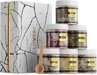 Epsom Bath Salts Gift Set, Relaxing Spa Salt W/Essential Oils, Mothers Day...