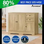 ALFORDSON Sideboard Buffet Cupboard Storage Cabinet Hallway Kitchen Drawer Table