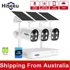 4MP 10CH NVR Home WiFi Battery Solar Security Camera System Outdoor Wireless Set