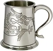 Wentworth Pewter Chinese Dragon 1 Pint Pewter Tankard
