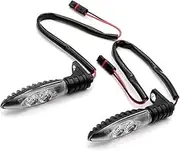 Front Rear Turning Indicator Lights 2PCS Motorcycle Front Turn Signal Indicator Light Blinker, for HP4, for S1000R S1000RR S1000XR R1200GS R1200R R1200RS Motorcycle Turn Signal Lights