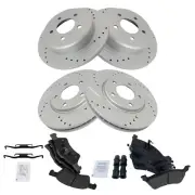 Front & Rear Disc Brake Kit for Dodge Caravan, Grand Caravan, Chrysler Town &