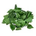 Simulation Grape Leaves Rattan Resuable Artificial Green Plant Vine Leaves Fo