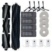 For DEEBOT X2 Omni Vacuum Cleaner Main Side Brush Hepa Filters Mop Pads Dust Bags Spare Parts Accessories