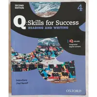 在飛比找蝦皮購物優惠-Q: Skills for Success 4 Readin
