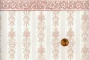 Dollhouse Wallpaper / 3 Sheets Mini Graphics / Symphony Stripe Pink 213D23