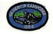 BSA, Allegheny Council Pittsburgh Pennsylvania, 1954 Silvertip Camporee Patch