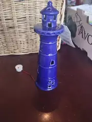 Cobalt Blue LED Lighthouse=Brand New-SHIPS N 24 HOURS