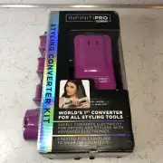 *NEW* INFINITI PRO TS705IP STYLING CONVERTER KIT FOR ALL STYLERS - TRAVEL SMART