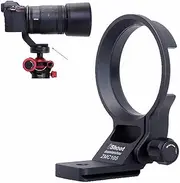 iShoot Lens Collar Tripod Mount Ring Socket Compatible with Nikon Nikkor Z MC 105mm f/2.8 VR S, Metal Lens Support Holder Bracket Bottom is Arca-Swiss Fit Quick Release Plate Dovetail Groove