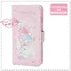 小花花日本精品♥ Hello Kitty 雙子星 iPhone 6 4.7吋手機殼保護套 翻書皮套00121101