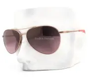 Costa Del Mar Piper Sunglasses Satin Rose Gold Rose Polarized Glass 580G w/case
