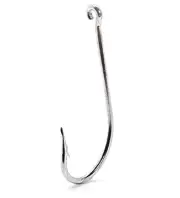 Mustad Classic O'Shaughnessy Duratin Hook, Size 6/0, 100pk