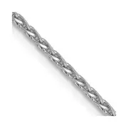 14K White Gold 1.3mm Wheat