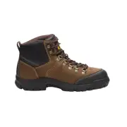Caterpillar Men's Full Grain Leather Work Boot, Threshold Waterproof Work Boot,