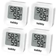 Indoor Humidity Meter Hygrometer 4Pack, Room Thermometer for Accurate Room