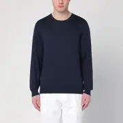 [Brunello Cucinelli] Blue cotton sweater 52 IT Blue