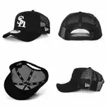 NEW ERA JAPAN X NPB SOFTBANK HAWKS TRUCKER 日本線日職福岡軟銀隊網帽黑色