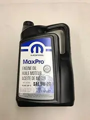Engine Oil 5L 68218891AC MS-6395 Compatible With Jeep Compatible With Chrysler Compatible With Dodge 5W20-5