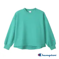 在飛比找momo購物網優惠-【Champion】官方直營-素色刺繡LOGO大學T-女(淺