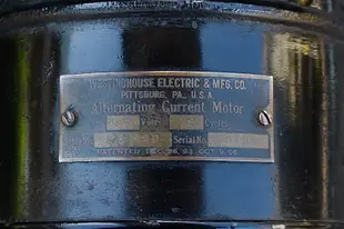 美國 1910年 西屋 sidewinder 響尾蛇 第一代西屋擺頭 12英吋 電風扇 有售後維修服務