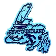 Newfoundland Map Fridge Magnet