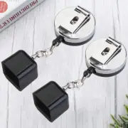 2 Pcs Pocket Pool Chalk Holder Billiards Snooker Pointy Cue