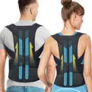 Posture Corrector Shoulder Bad Back Support Belt Lumbar Body Brace For Men Women