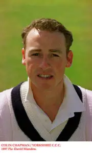 Colin Chapman Yorkshire CCC Old Player Cricket Photo