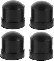 HANABASS 4pcs Trombone Rubber Feet: Anti-slip Protectors for Trombone for Stable Performance and Vibration Absorption Musical Instrument Parts Black