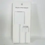Apple VGA Adapter A1368 MC552ZM/B 30-pin Genuine New NIB