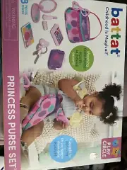 Play Circle by Battat – Princess Purse Style Set – Pretend Play Multicolor H