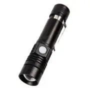LED Flashlight Rechargeable Torch Flashlight Pocket Size Flashlight