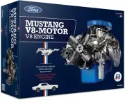 1965 Ford Mustang K-Code 289 V8 Engine Model Kit with Collector'S Book - Updated