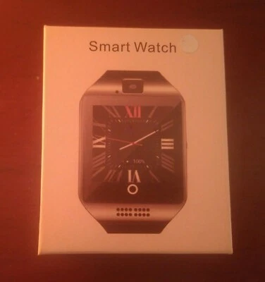 Q18 Smart Watch Black Color Bluetooth Android Sports Facebook ,WhatsApp