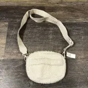 Offline by Aerie White Sherpa Cross Body